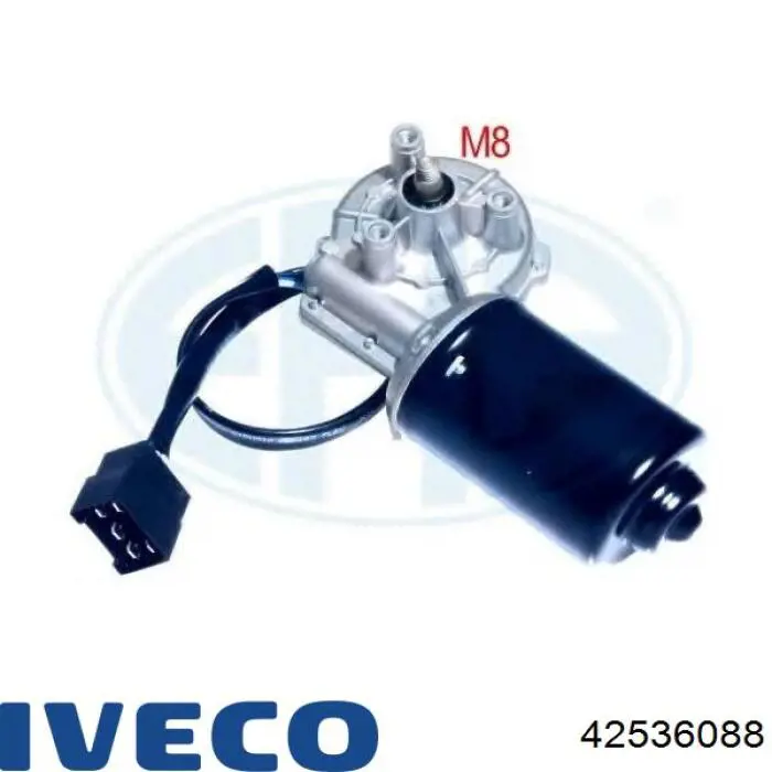 Двигун склоочисника лобового скла (трапеції) 42536088 Iveco