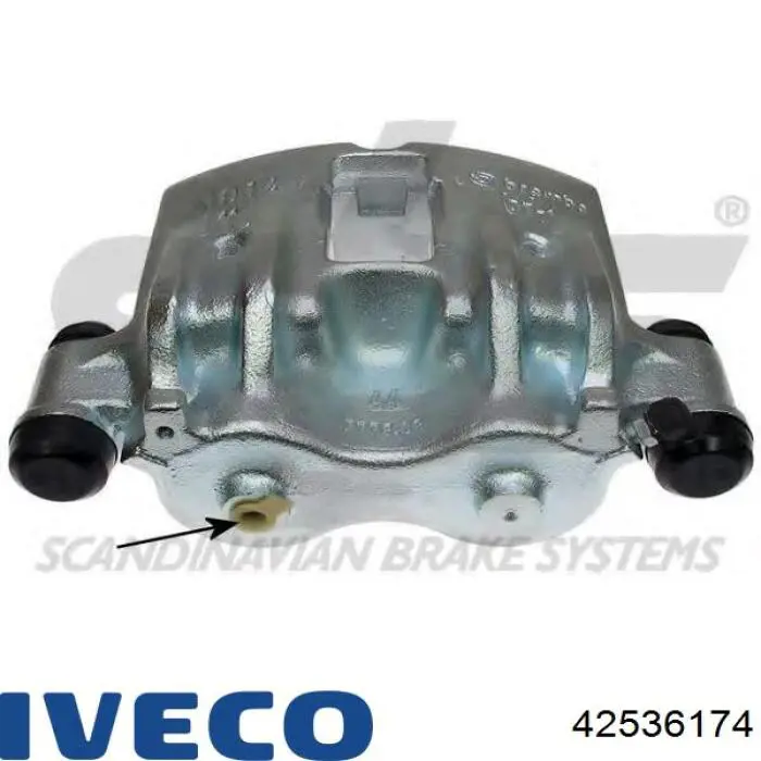 Супорт гальмівний задній лівий Iveco 42536174 ціна, від 96.81 USD