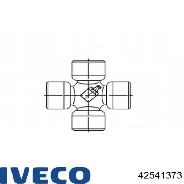 42541373 Iveco хрестовина карданного валу