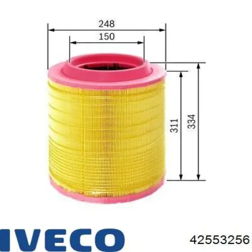 42553256 Iveco Повітряний фільтр двигуна