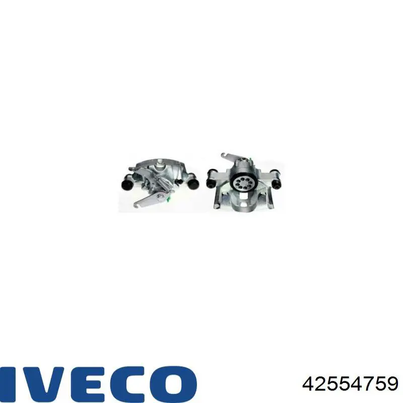 42554759 Iveco Супорт гальмівний задній правий