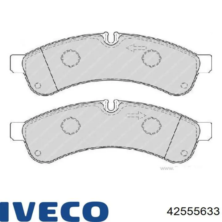Задні гальмівні колодки Iveco 42555633 ціна, від 34.75 USD