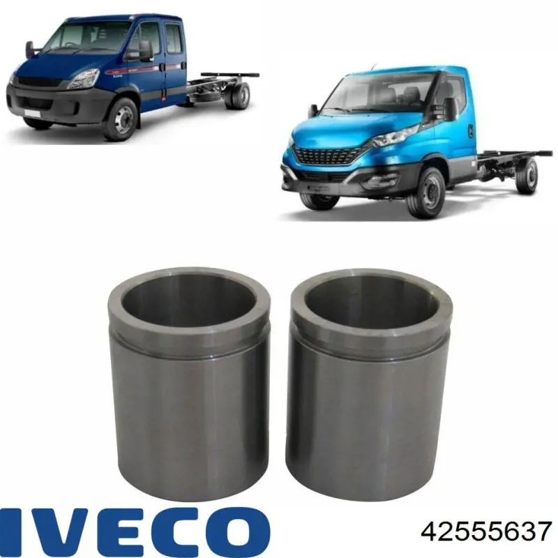Поршень супорту гальмівного, заднього 42555637 Iveco
