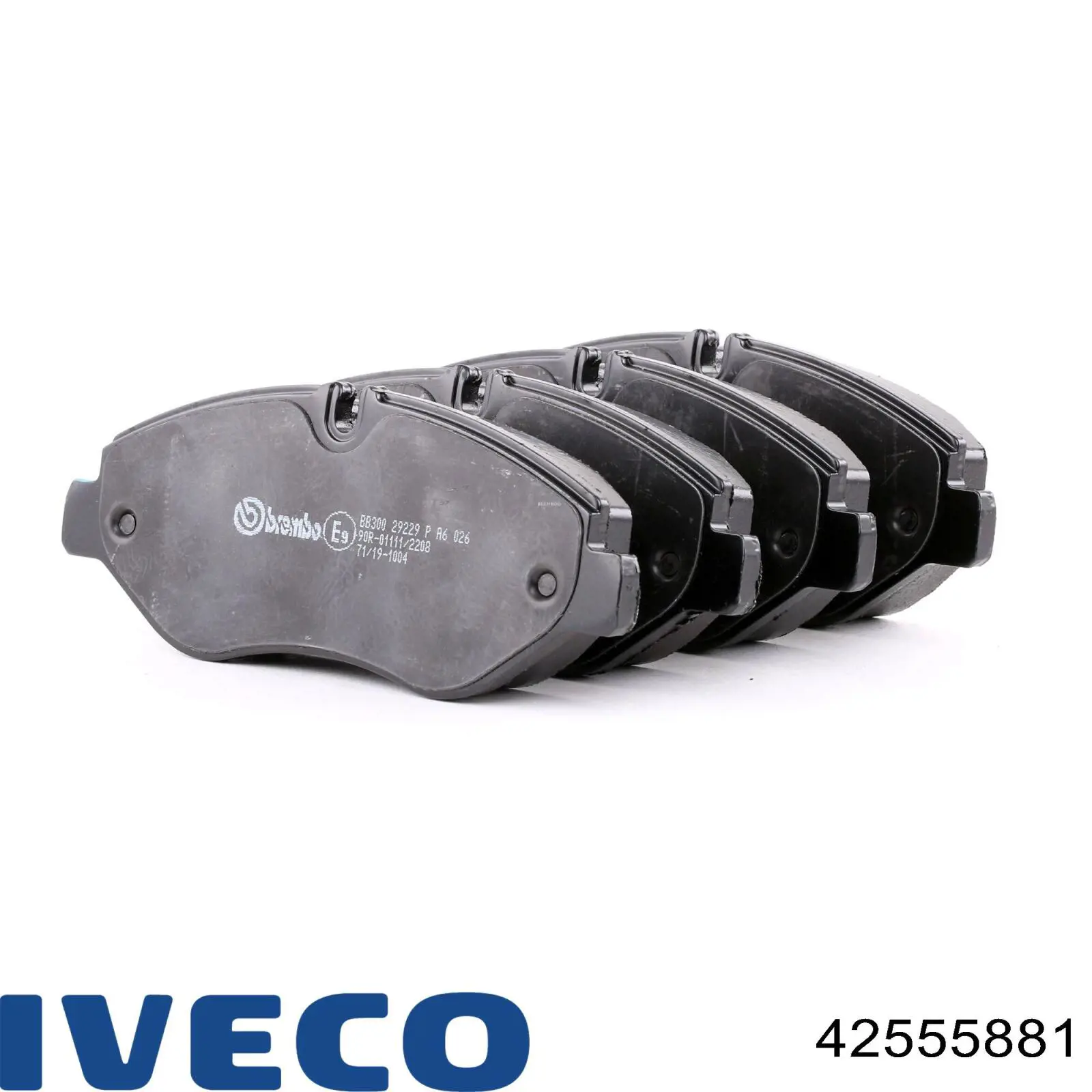 Гальмівні колодки Iveco 42555881 ціна, від 29.61 USD