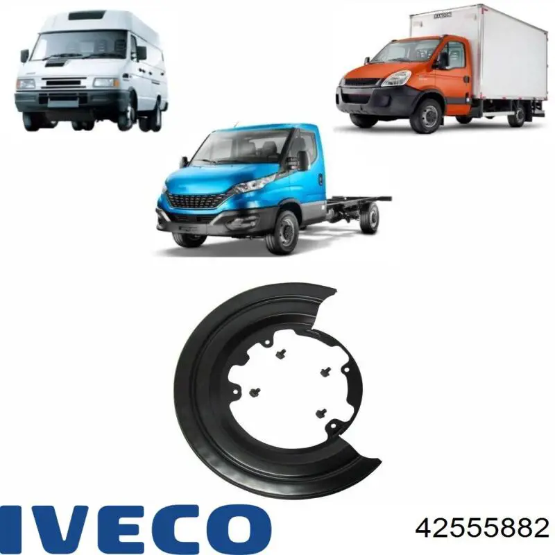 Ремкомплект переднього супорту 42555882 Iveco
