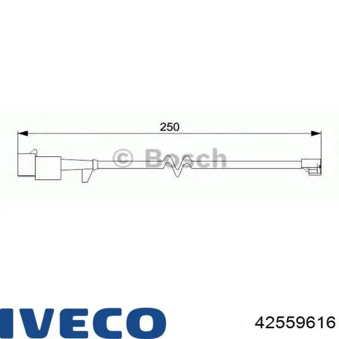 Купити 42559616 Iveco Датчик зносу гальмівних колодок
