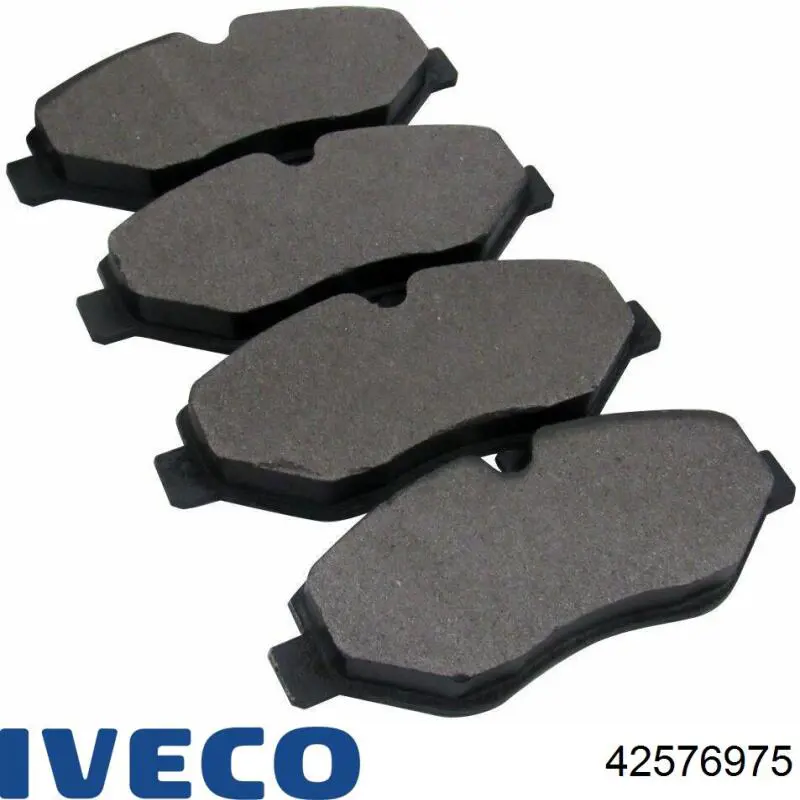 Передні тормозні колодки 42576975 Iveco