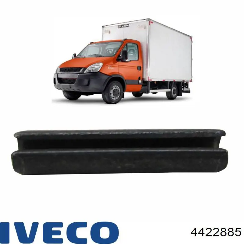 Подушка глушника 4422885 Iveco