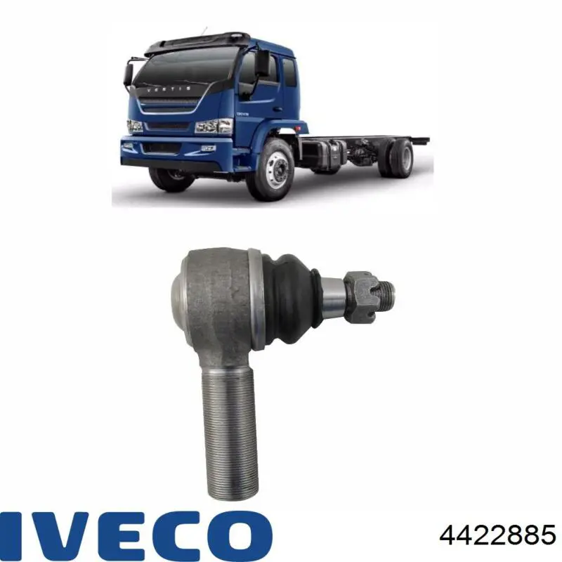 4422885 Iveco Кронштейн кріплення глушника