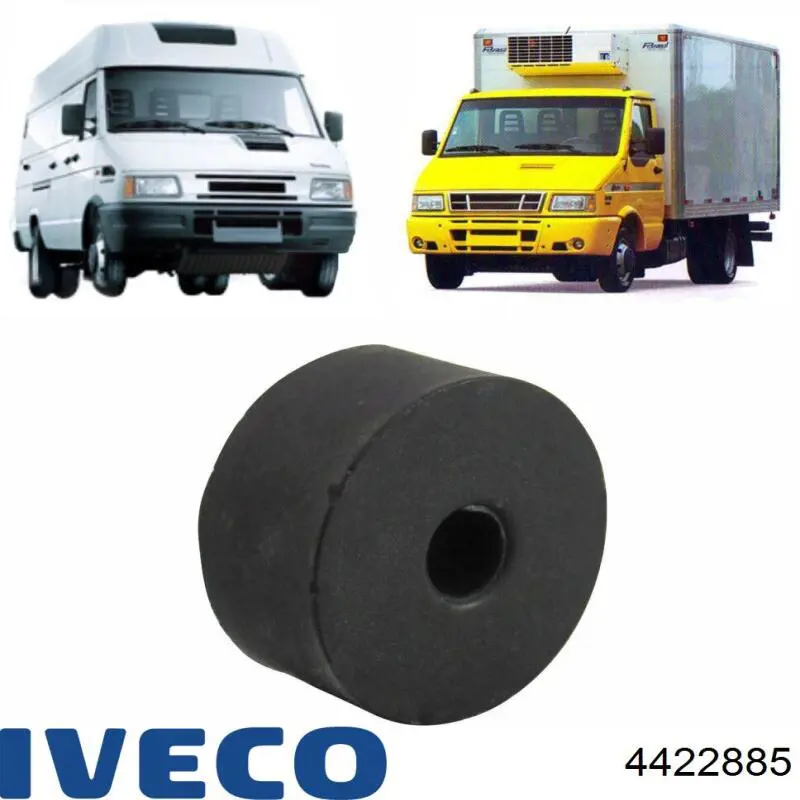 Подушка кріплення глушника Iveco 4422885