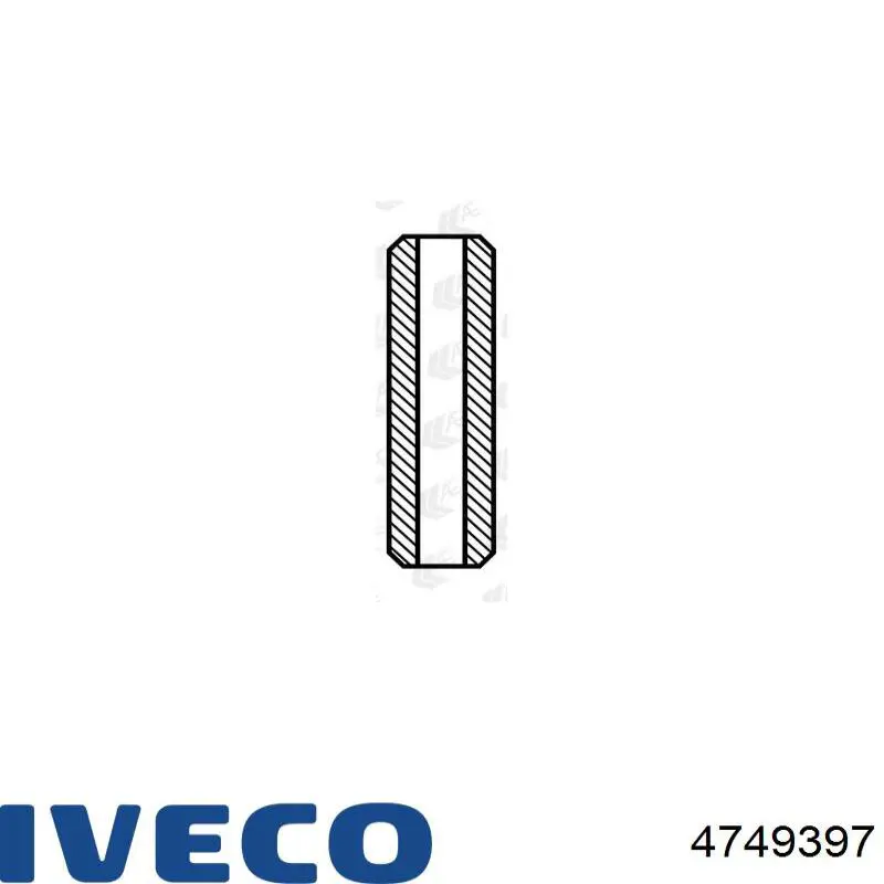 4749397 Iveco Напрямна клапана, випускного