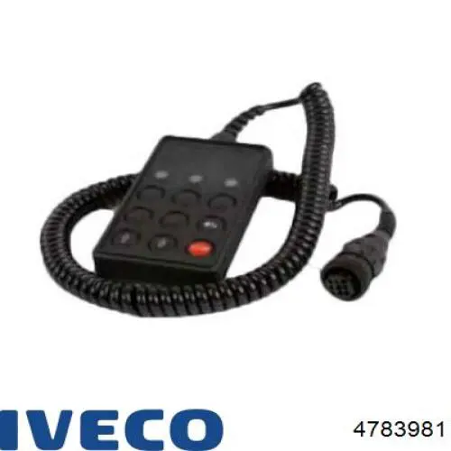 Кран управління пневмогальма (гальмівний кран) Iveco 4783981 ціна, від 38.69 USD