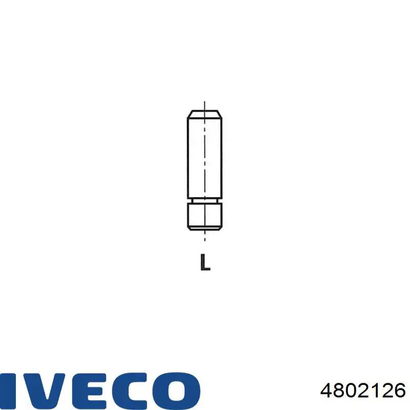 Направляюча втулка клапана Iveco 4802126 ціна, від 1.62 USD