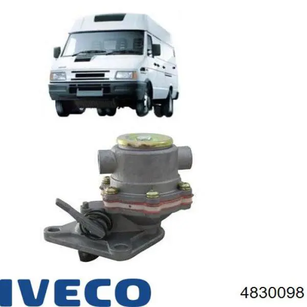 Паливний насос ручної підкачки 4764289 Iveco