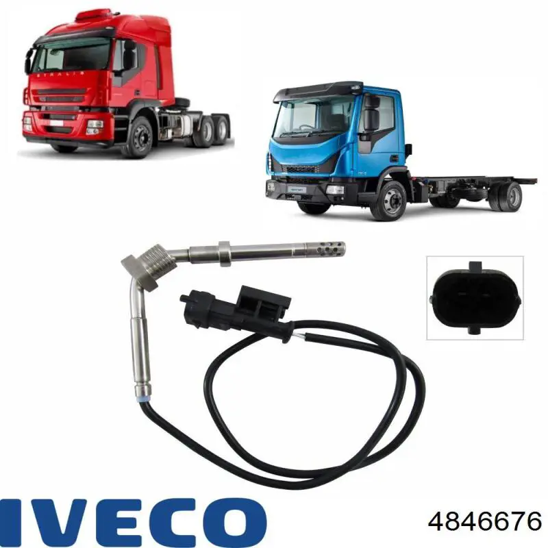 Датчик світла заднього ходу Iveco 4846676