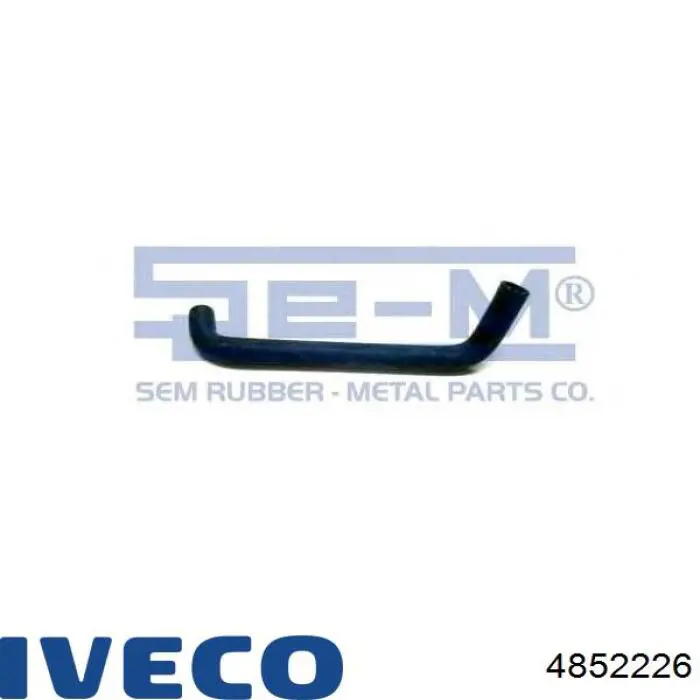 Шланг радіатора опалювача/пічки, подача Iveco Daily 3 (Івеко Дейлі)