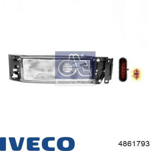 Фара правая Iveco 4861793 ціна, від 68.76 USD