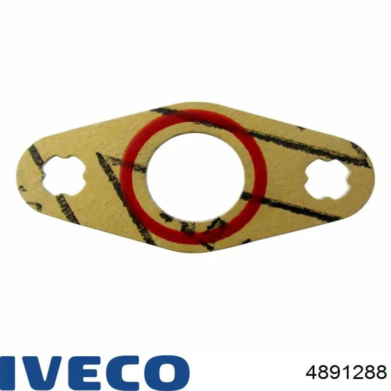 4891288 Iveco Прокладка шланга відводу масла від турбіни