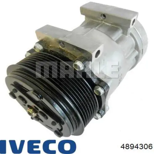 Компресор кондиціонера 4894306 Iveco