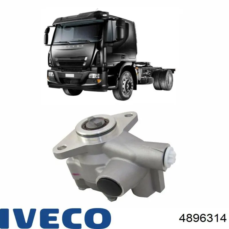 Насос ГПК Iveco 4896314 ціна, від 148.34 USD