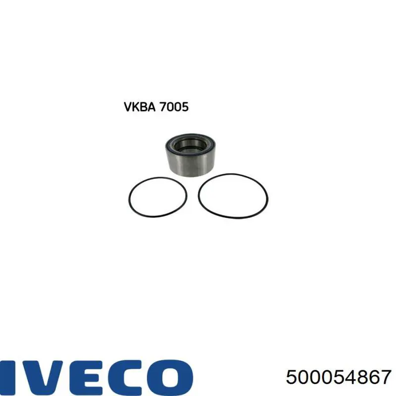 500054867 Iveco Підшипник ступиці задньої