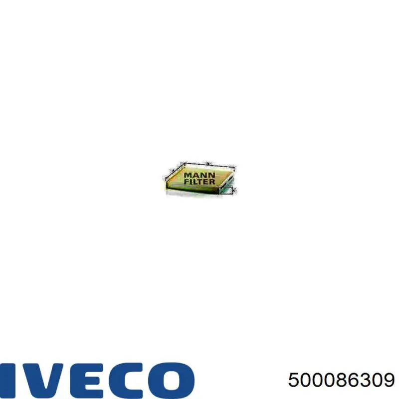 500086309 Iveco Внутрішньосалонний фільтр