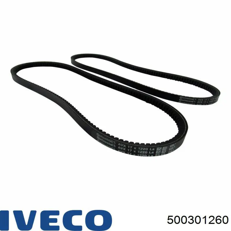Ремінь генератора 500301260 Iveco