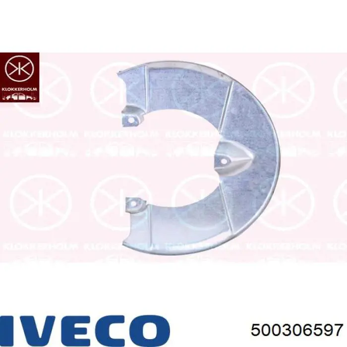 6508033080370K 4max Захист гальмівного диска, переднього, правого