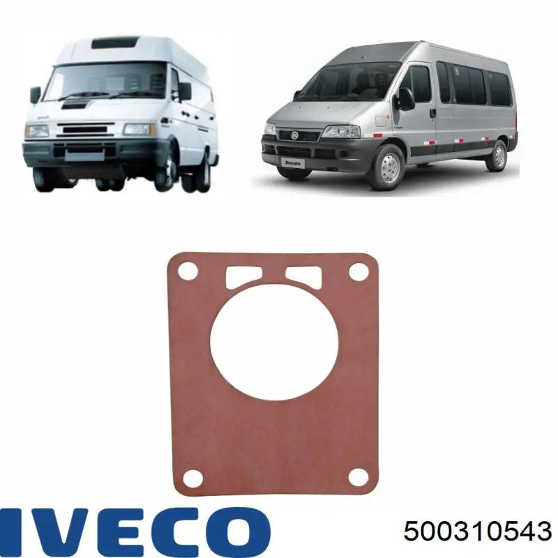 Прокладка вакуумного насосу 500310543 Iveco