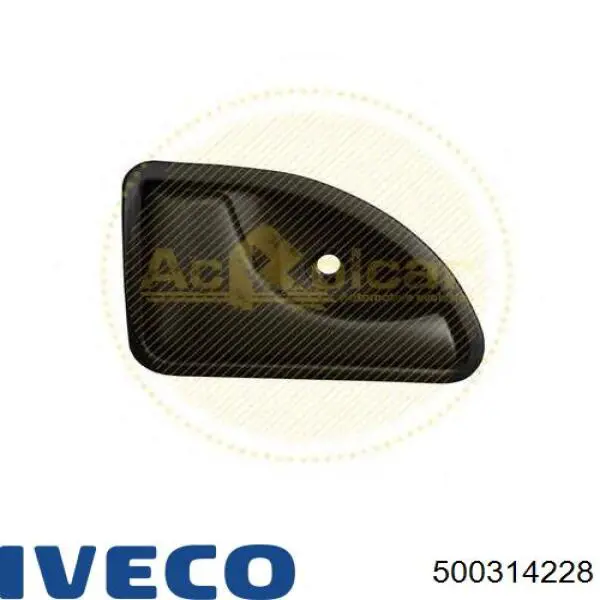 Ручка передньої двері внутрішня права 500314228 Iveco