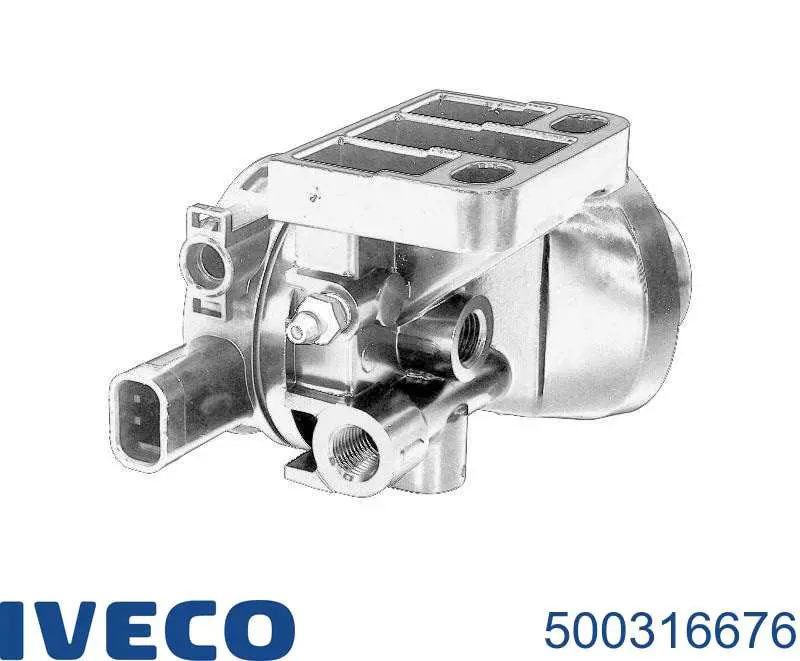 Кришка корпусу паливного фільтра Iveco 500316676 ціна, від 41.13 USD