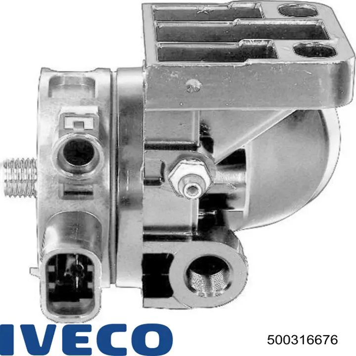 Кришка корпусу паливного фільтра 500316676 Iveco