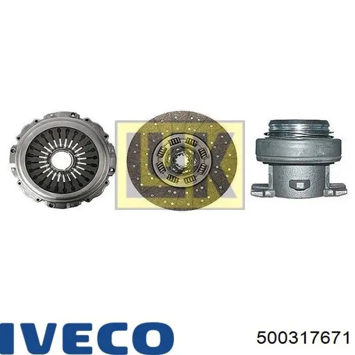 Підшипник вижимний зчеплення 500317671 Iveco