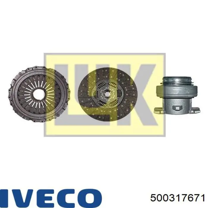 Вижимний підшипник Iveco 500317671 ціна, від 74.29 USD