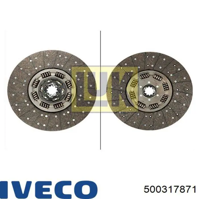 500317871 Iveco Диск зчеплення