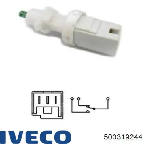 500319244 Iveco Лягушка стоп-сигналу
