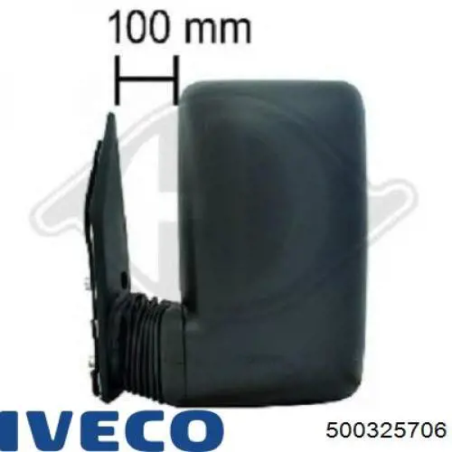 Ліве бокове дзеркало 500325706 Iveco