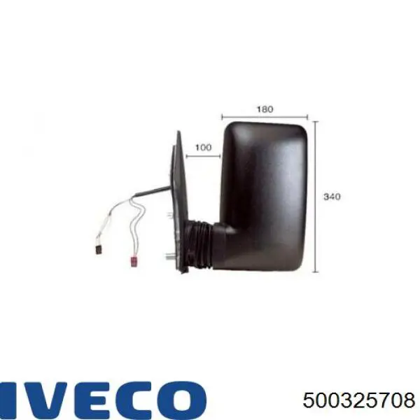 Купити 735460570 Fiat/Alfa/Lancia Бічне дзеркало заднього виду ліве