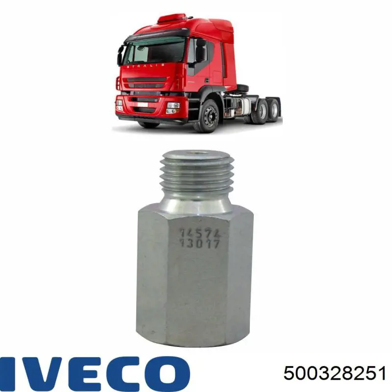 Клапан ПНВТ (дизель-стоп) 500328251 Iveco