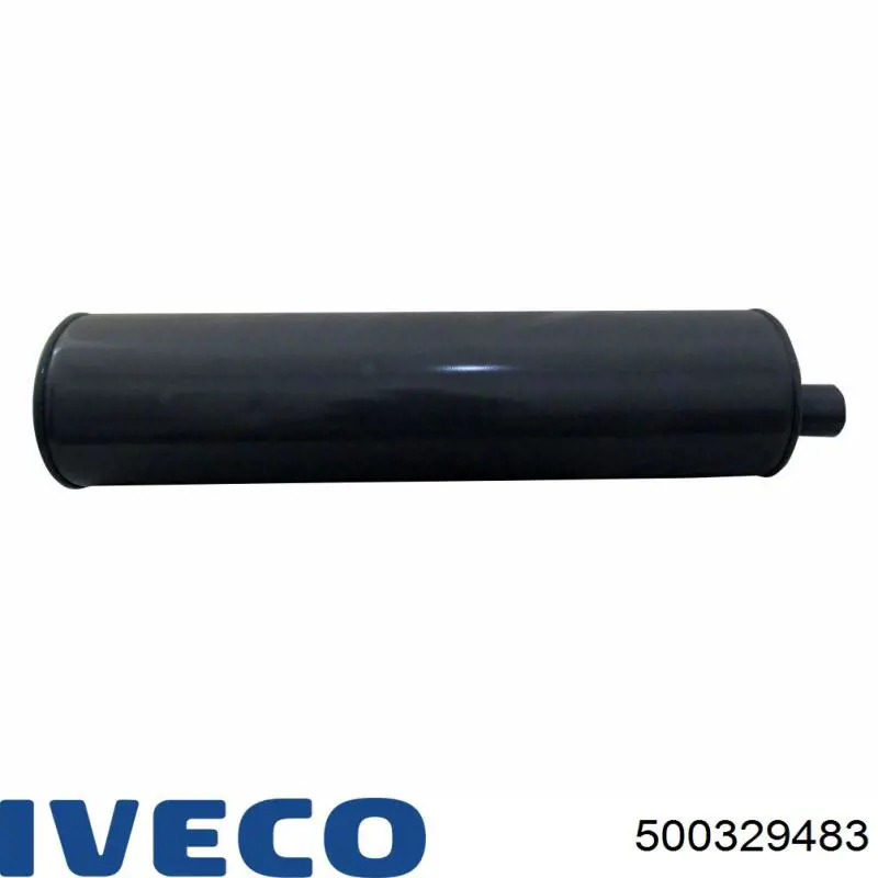Глушник, задня частина 500329483 Iveco