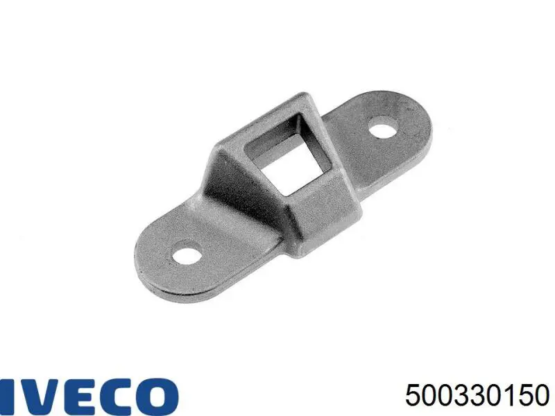 500330150 Iveco петля-зачіп (відповідна частина замка задніх двостулкових дверей, лівий нижний)
