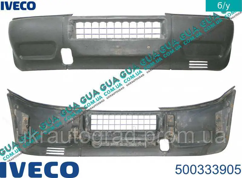 Бампер на авто Iveco 500333905 ціна, від 122.09 USD