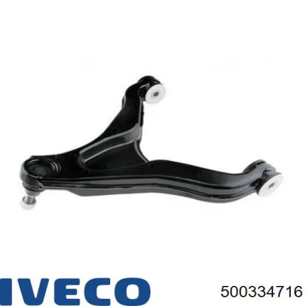 Важіль передньої підвіски нижній, правий 500334716 Iveco