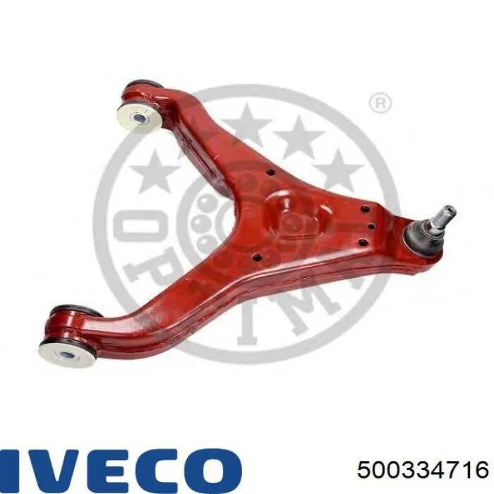 500334716 Iveco Важіль передньої підвіски нижній, правий