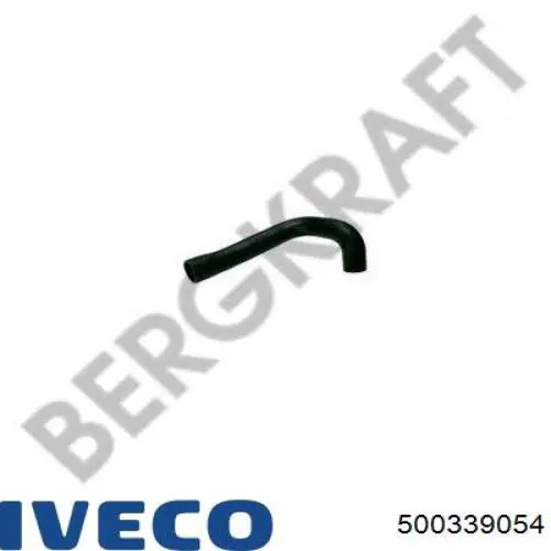 Шланг/патрубок радіатора охолодження, нижній Iveco Eurocargo (Івеко Eurocargo)