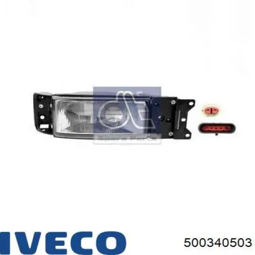 Фара правая Iveco 500340503 ціна, від 86.21 USD