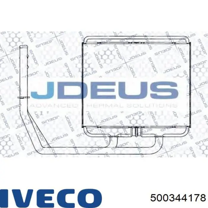 Купити 500344178 Iveco Теплообмінник