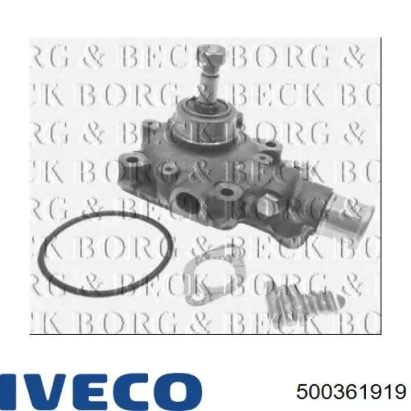 Помпа охолодження Iveco 500361919 ціна, від 75.93 USD