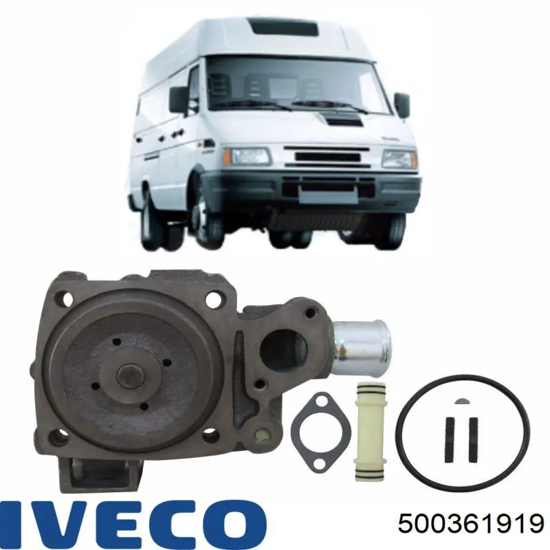 Купити 500361919 Iveco Насос охолоджуючої рідини