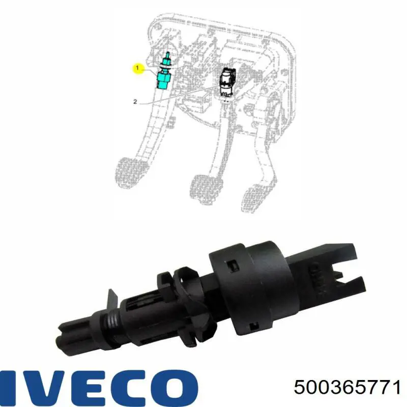 Датчик включення зчеплення 500365771 Iveco